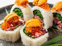 Mutenka Yakiniku FOODLAB Tsukiji_Wagyu Beef Full Course - Exclusive to SAVOR JAPAN! A limited course offering Meat Sushi, Sukiyaki, and more.