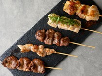 Sumibi Kushiyaki Ando_5 Recommended Skewers - a reassuring first-order choice