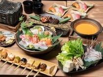 Kappo Sakaba Miotsukushi Tennoji Branch _Miotsukushi Specialty Course - You can taste all the popular dishes.