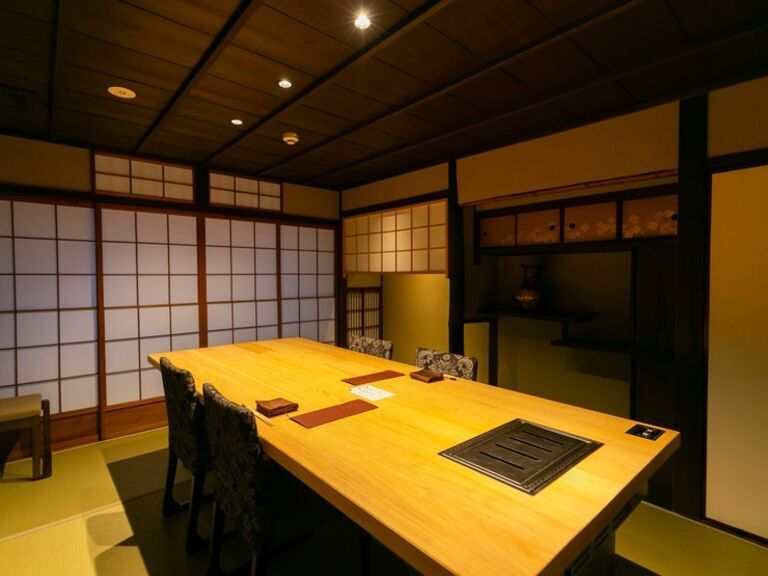 Wagyu Restaurant Bungo Gion_Inside view