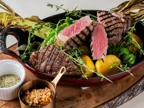 BRASSERIE LE VIN_Hokkaido 45-day Dry-aged Beef Steak - Very popular menu item!