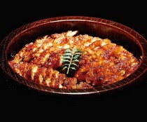 Unagi Ryouri Unawa Izumi_(Up size) Jyou Hitsumabushi - A very satisfying item with one large eel weighing over 300 grams is used.