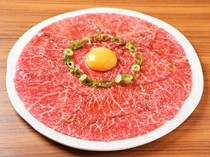 WAGYU YAKINIKU HYAKUMEIZAN Meieki Nishi Branch_HYAKUMEIZAN King Yukhoe - Authentic fresh Japanese wagyu beef yukhoe.