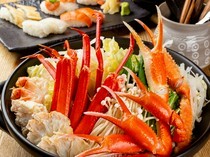 Imomatsu Kita-bekkan _Kani-nabe Course (Crab Hot Pot)