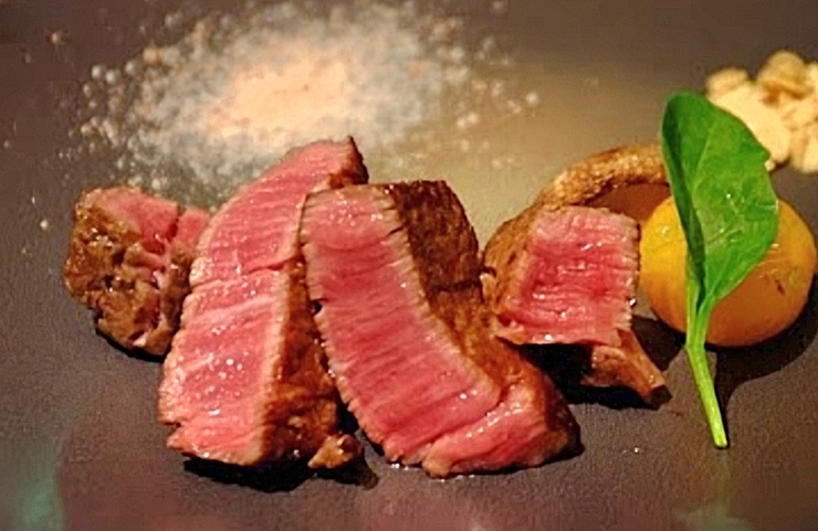 Kobe beef and wine RUSH