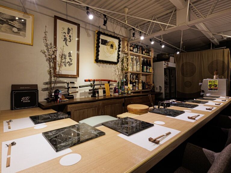 MINAMI sushi OSAKA_Inside view