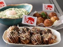 Creo-ru Dotonbori Branch_Takoyaki - The outside is crispy, the inside is melty, and the taste is addictive. The original dough and carefully selected ingredients create a delicious flavor.