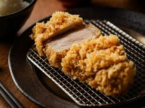 Tonkatsu Kokomade Yaruka_Extra Large Loin Cutlet (200g) - Served in extra large, not large or regular. *Half-size is available.