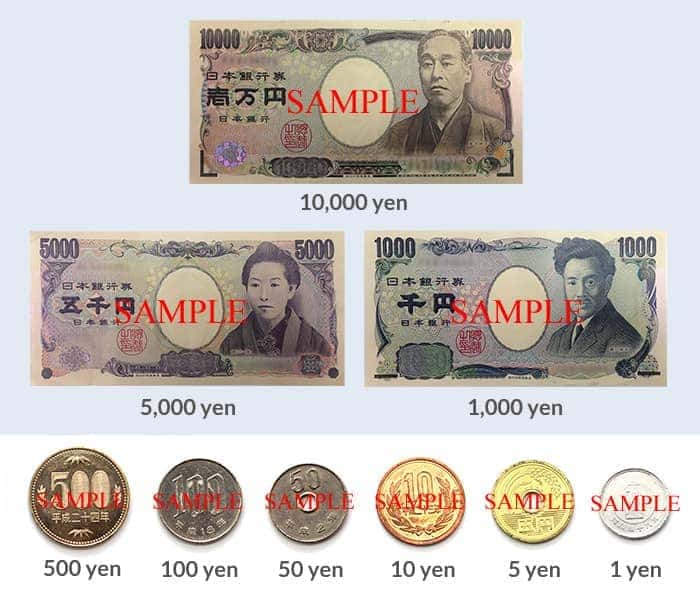 Japanese Currency Credit Cards Japan Info Savor Japan - 