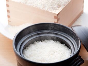 Rice is the staple food in Japan.