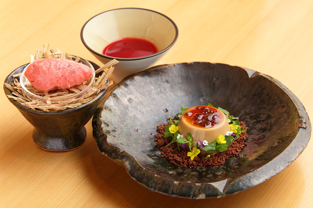 Mountain Panna Cotta Strawberry